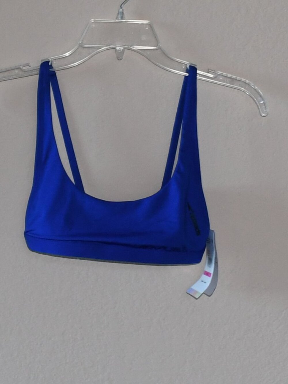 Speedo Women's Blue Multiway Convertible Bikini Top Swimsuit Size 2XS - XXS